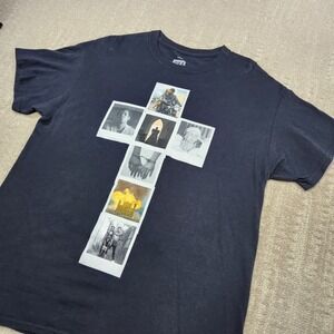 Beyonce On The Run 2 Tour Shirt Adult Large Black Cross Country Music OTR II